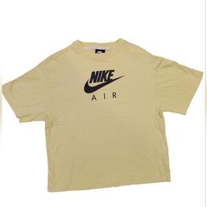 Nike Women's Lime Green Shirt - Size Medium